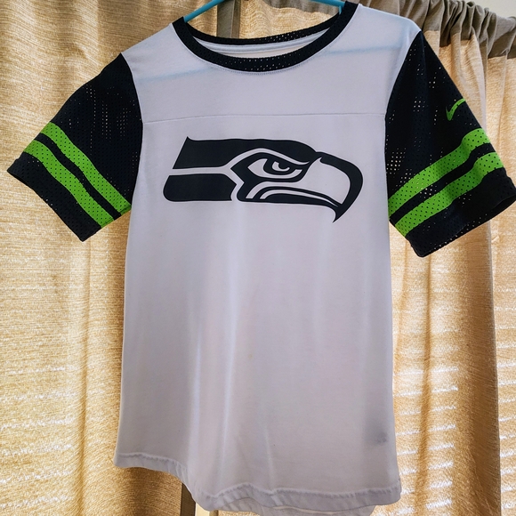 Nike Seahawks Women's S Jersey Shirt - Picture 2 of 8